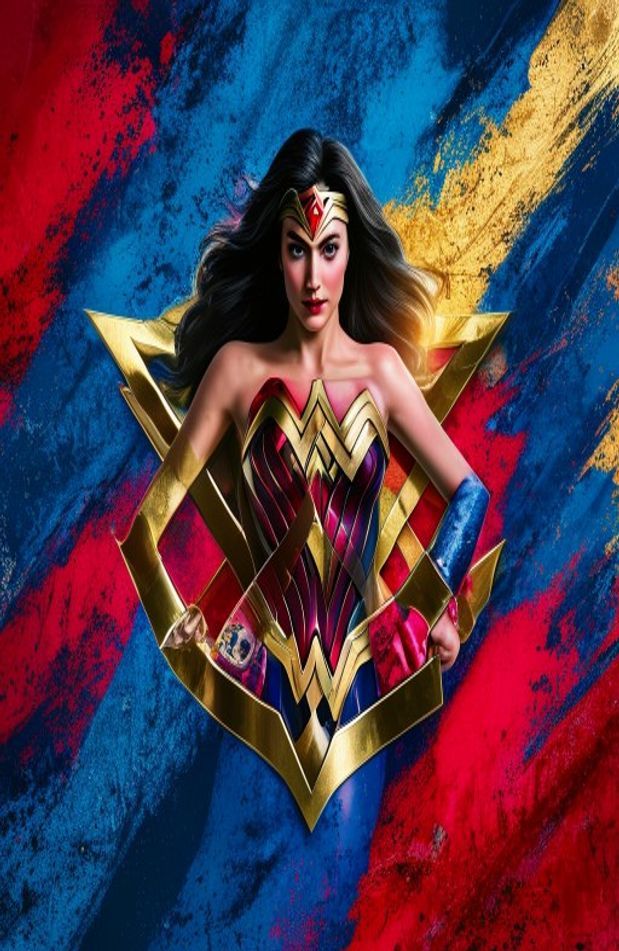 Wonder Woman Logo Wallpaper