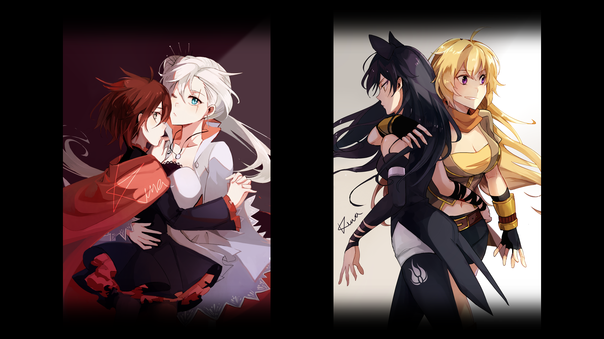 Free download Anime RWBY Ruby Rose Weiss Schnee Blake Belladonna Yang Xiao  Long [1920x1080] for your Desktop, Mobile & Tablet | Explore 44+ Blake  Backgrounds | Blake Griffin Wallpapers, Blake Griffin Dunk