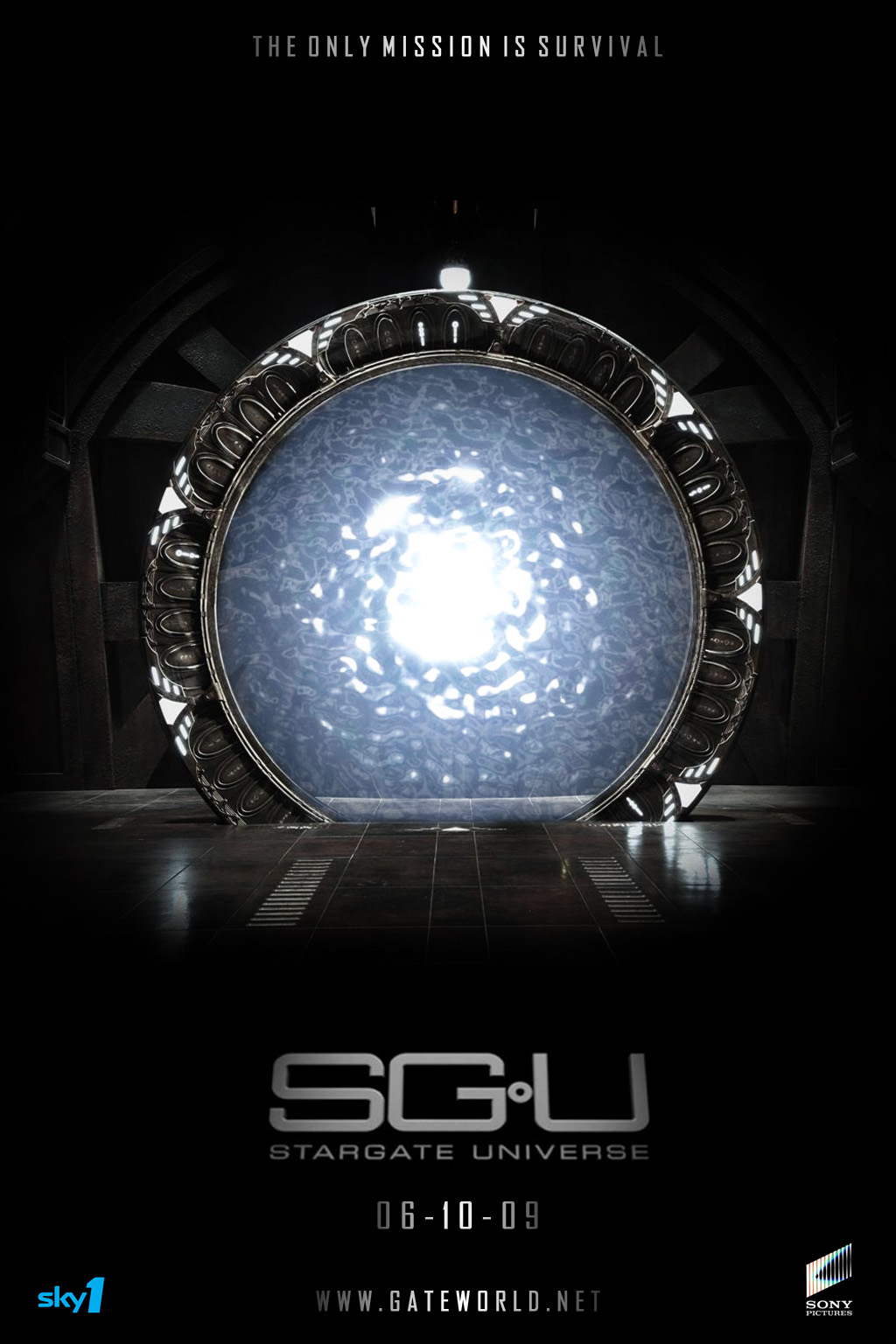 Stargate Universe Tv Poster By Darkestadrenaline