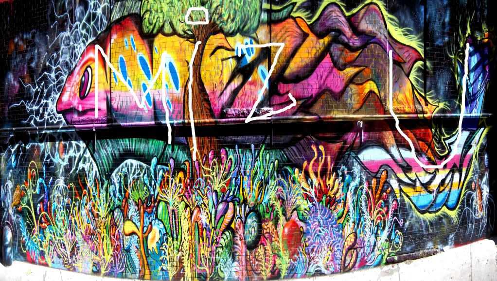 Spray Paint Art Forum Graffiti Mural With