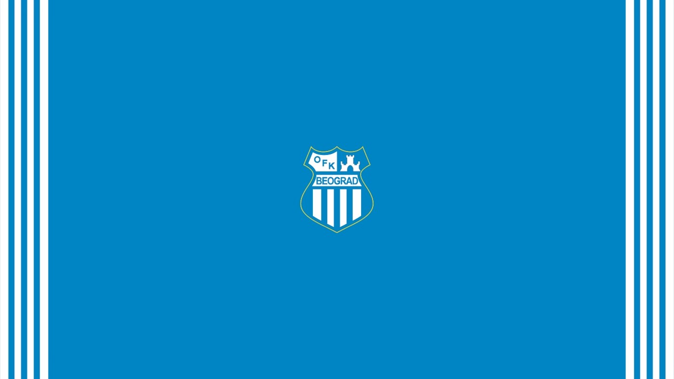 Sports Logo Soccer Clubs Ofk Beograd Wallpaper HD