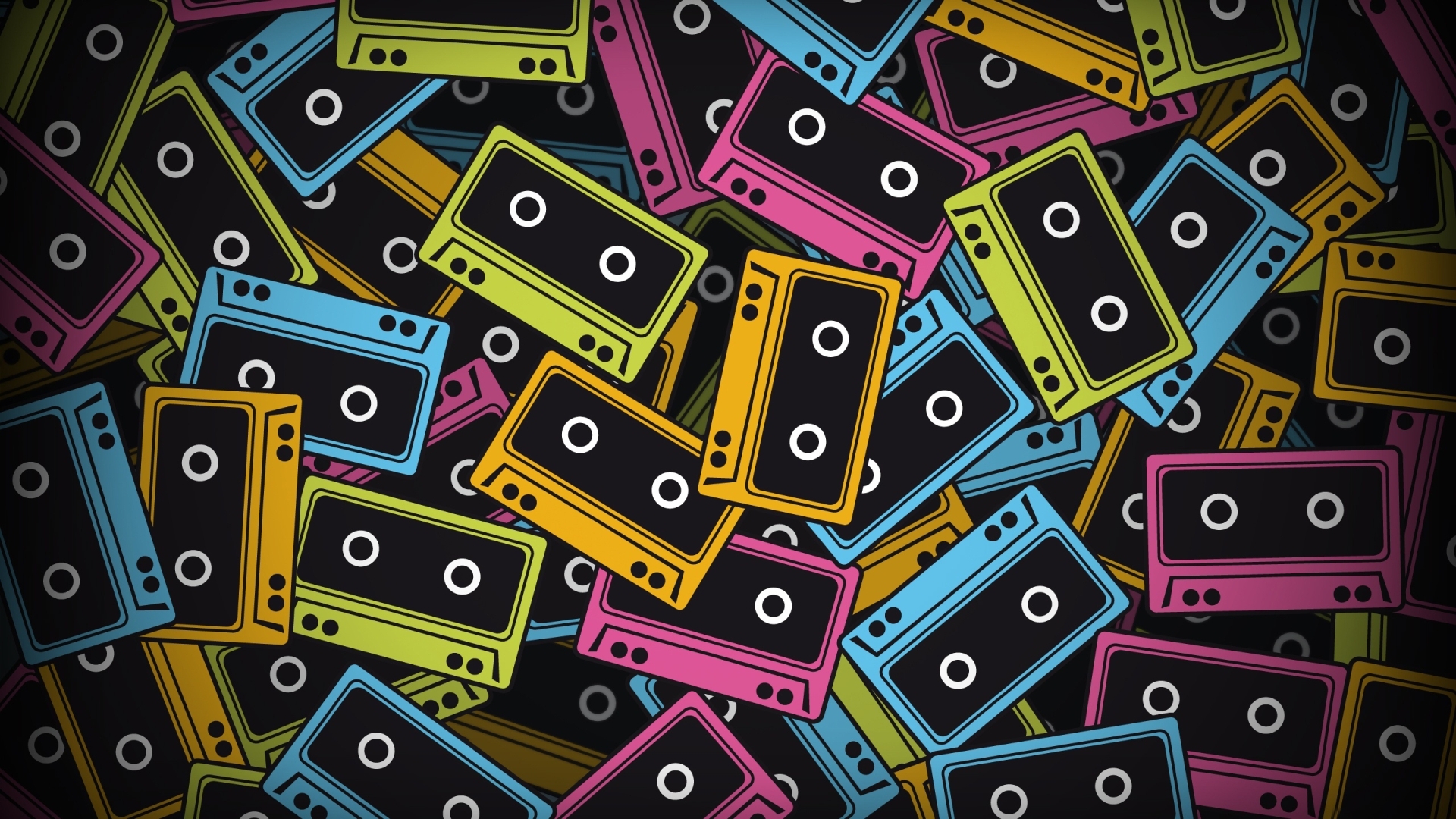 Audio Tapes Mac Wallpaper
