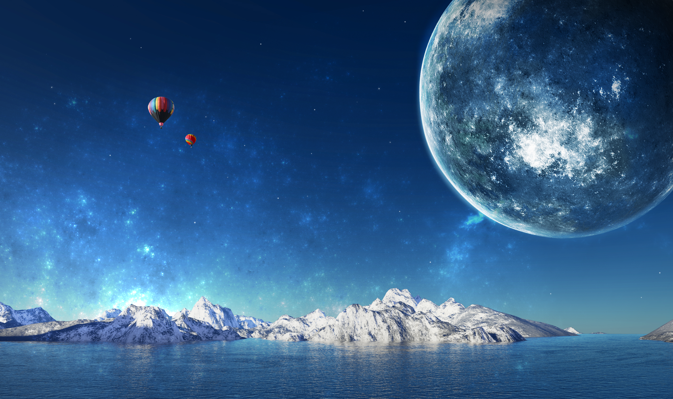 A Dreamy World Full HD Wallpaper and Background 2558x1515