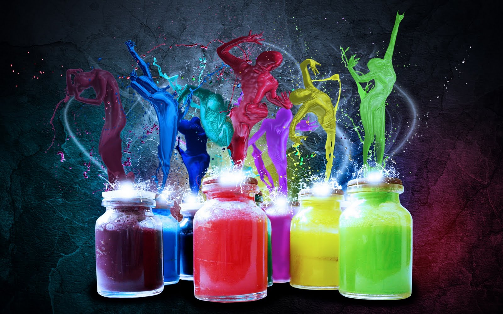 Design 3d Colorful Background Wallpaper Here You Can See Ink