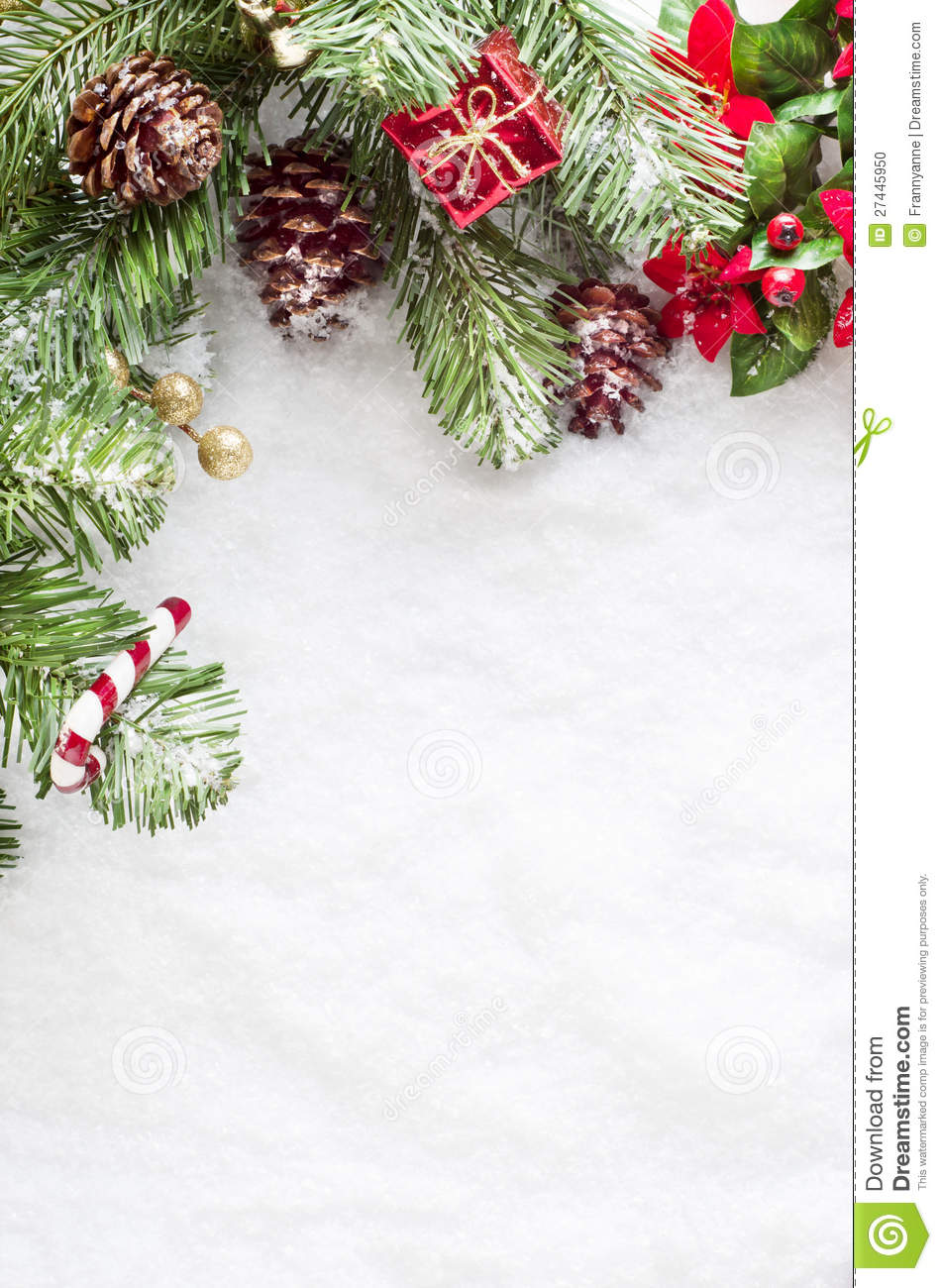Puters Desktop With Christmas Background Portrait