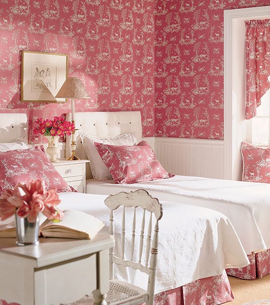 This Beautiful Hooked On Toile Girls Room Was Featured