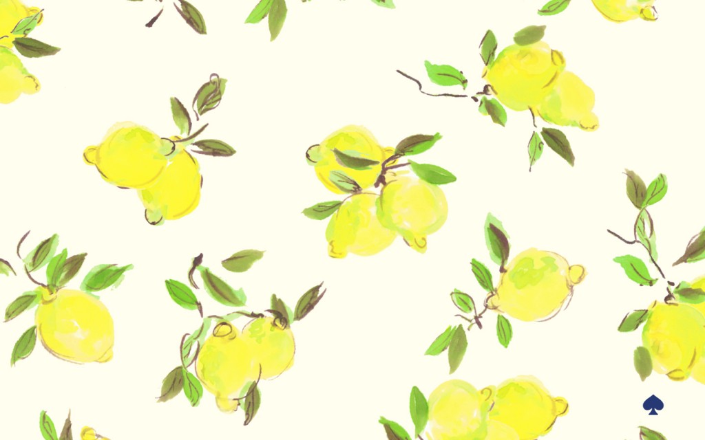 Kate Spade Floral Wallpaper From
