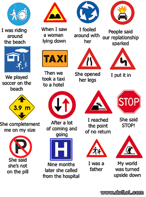 Funny Road Signs On