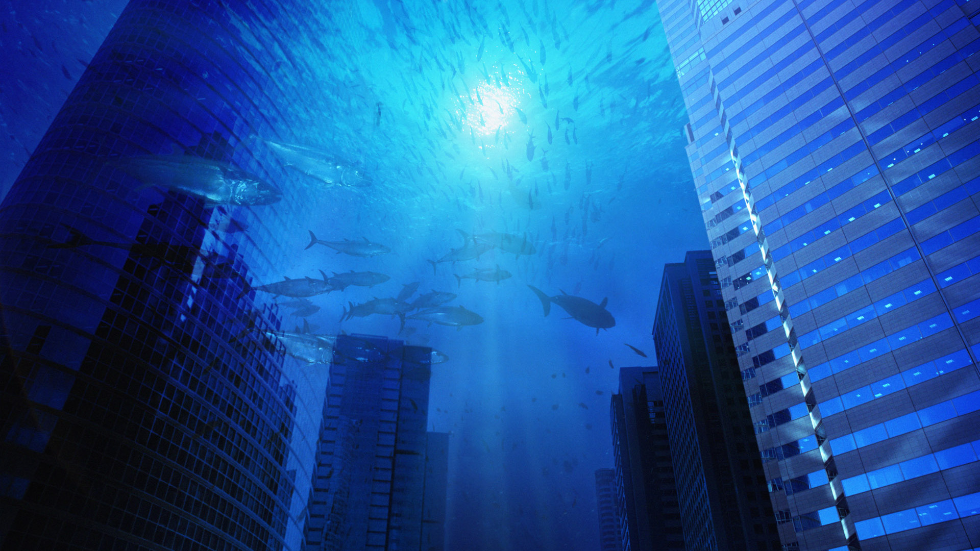 HD Wallpaper Underwater City Background For Your Desktop