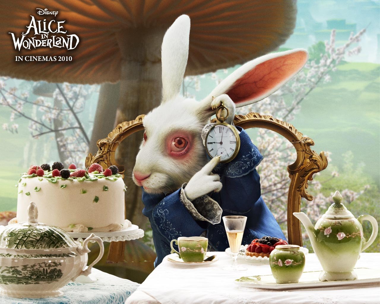 Alice In Wonderland Wallpaper Pictures Johnny Depp