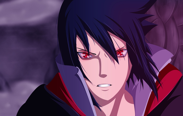 Mata sharingan sasuke yang terbaru