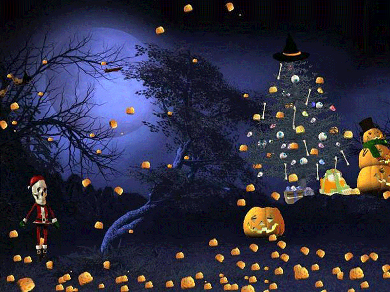 animated halloween desktop wallpaper   wwwhigh definition wallpaper