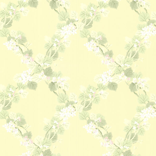 Free download Delphia Yellow Jasmine Trellis Wallpaper Contemporary
