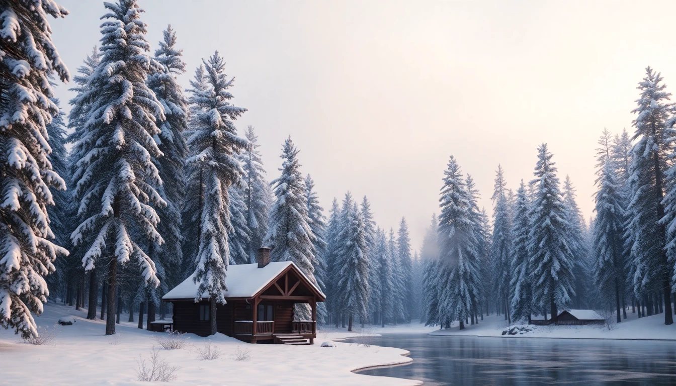 Nature 8k Winter Wallpaper