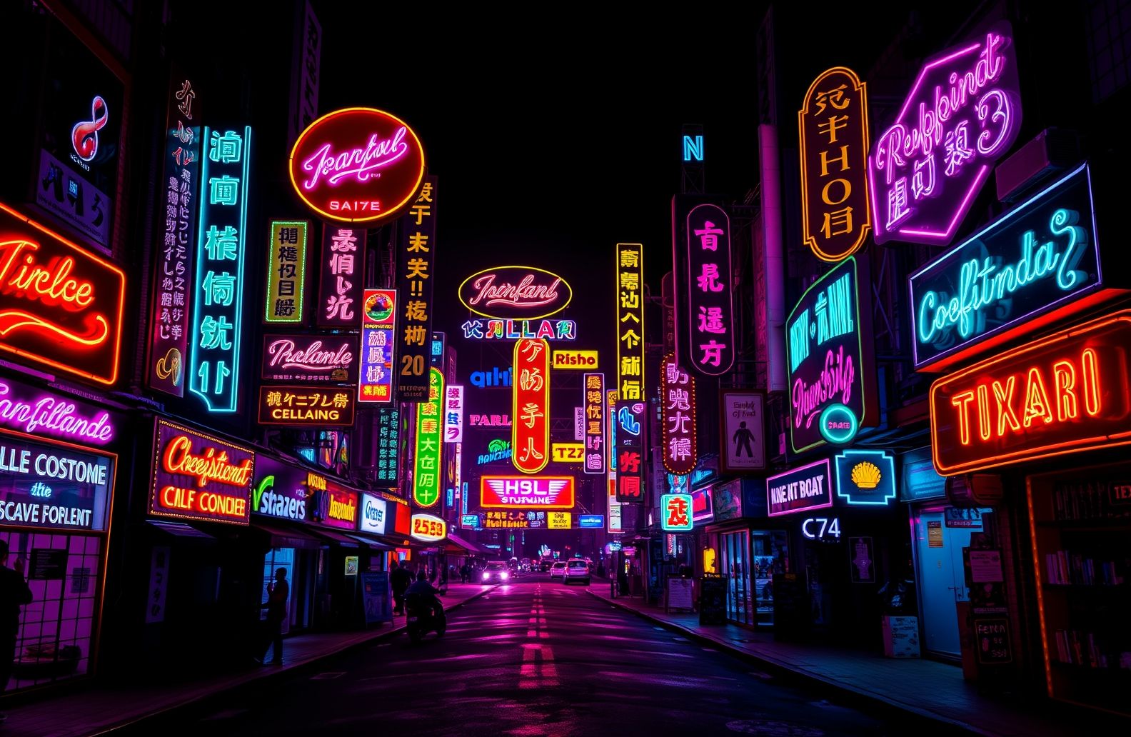 Neon Signs Wallpaper