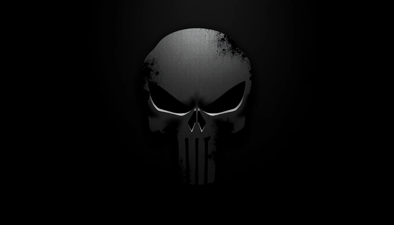 The Punisher Skull Wallpaper