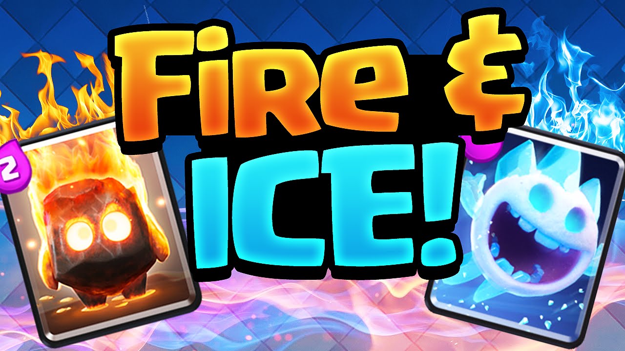 Clash Royale Fire Ice Spirit Deck For Arena