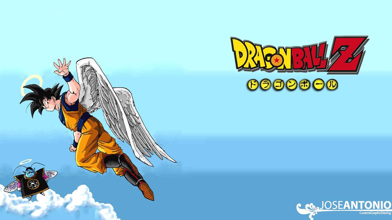 Wallpaper Goku Angel By Toniio94