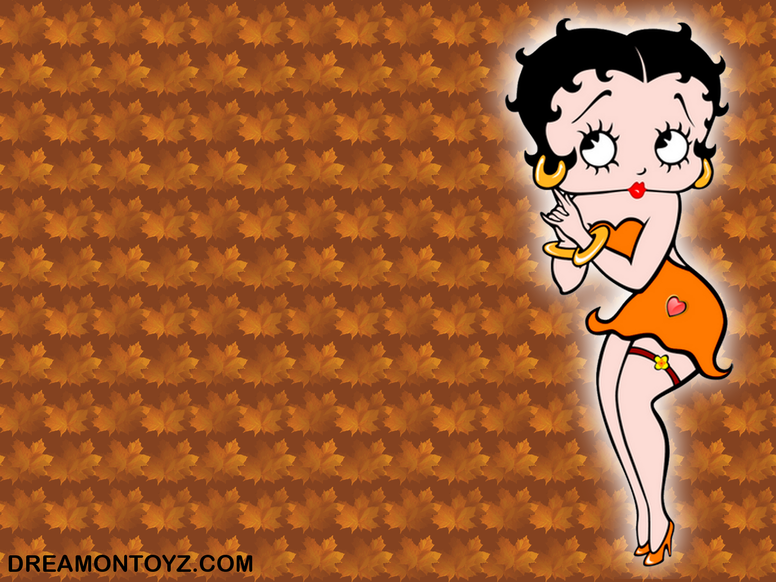 Betty Boop Pictures Archive More Autumn Background And