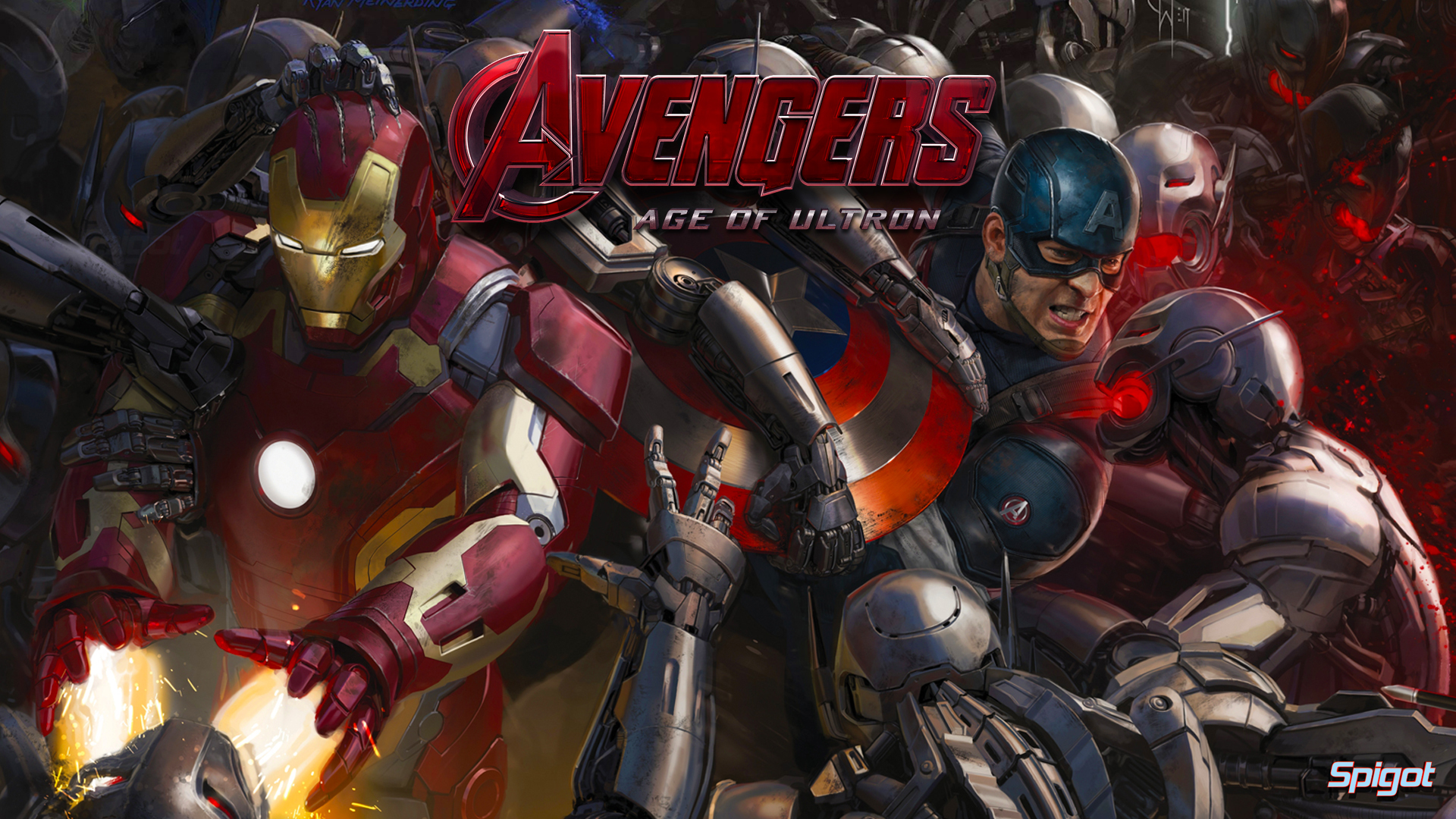 wallpapers I made from the eagerly anticipated Avengers Age of Ultron