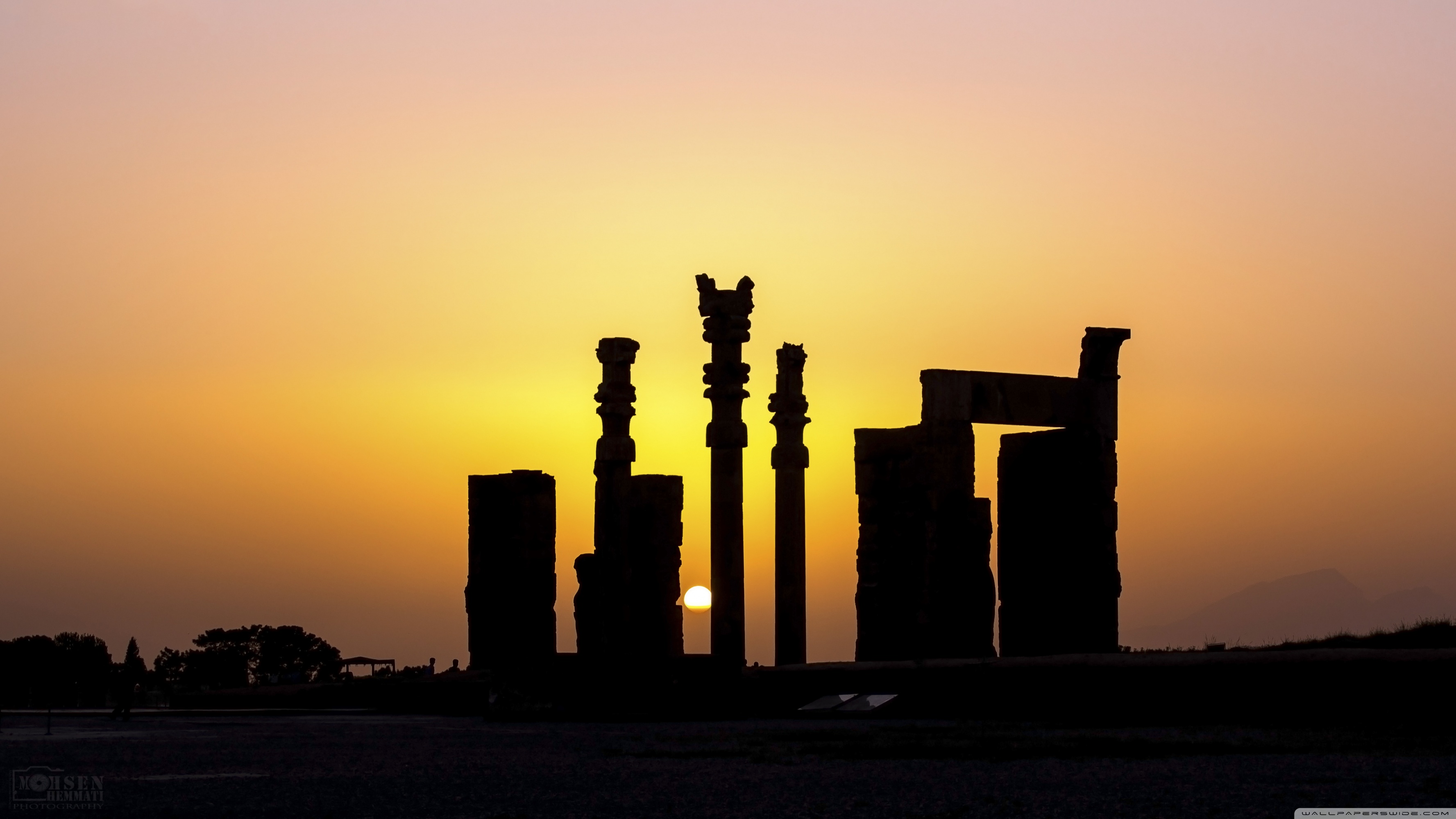 Persepolis Gate Of All Nations 4k HD Desktop Wallpaper For