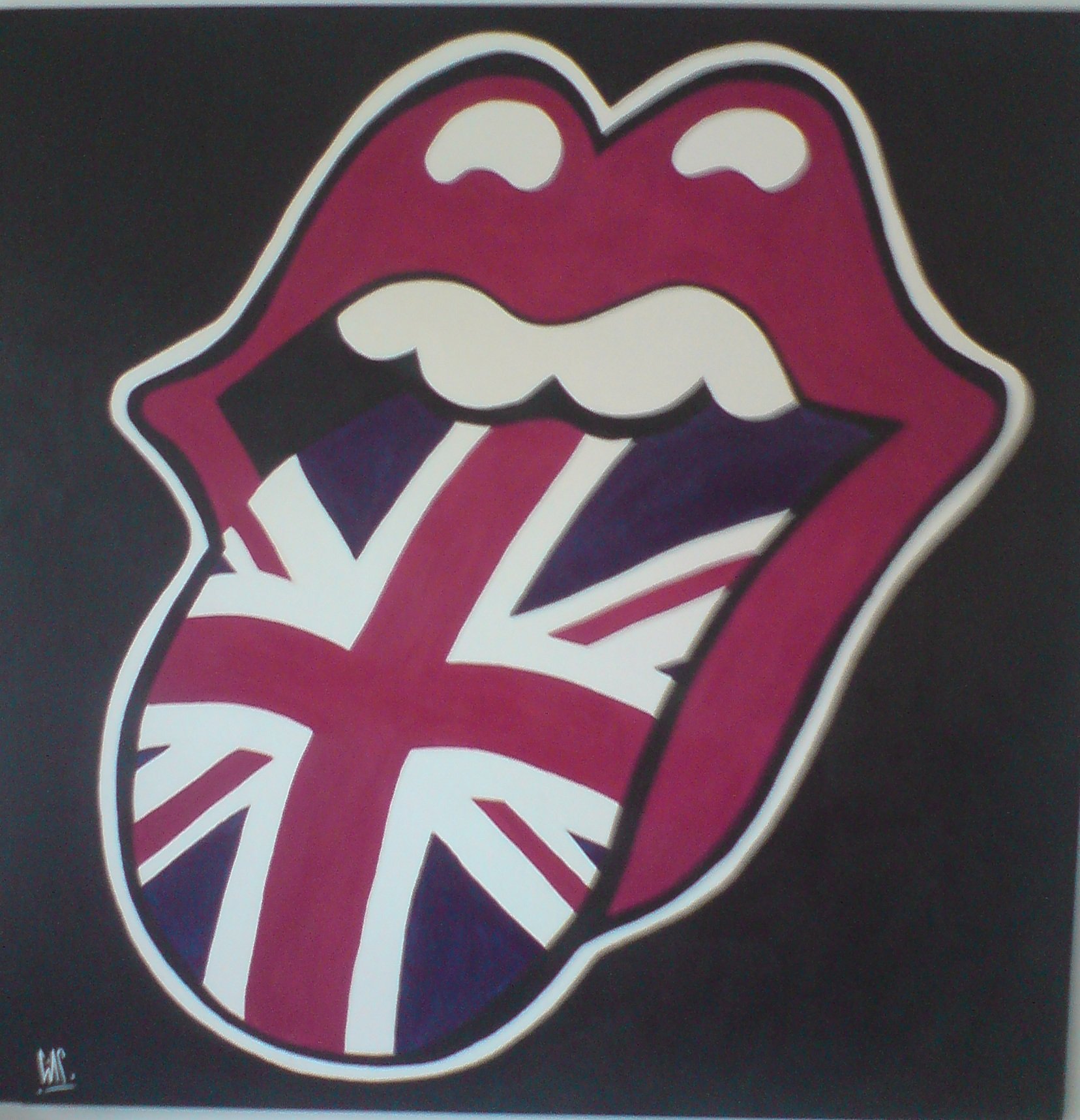 Rolling Stones Tongue Wallpaper Rolling stones tongue by