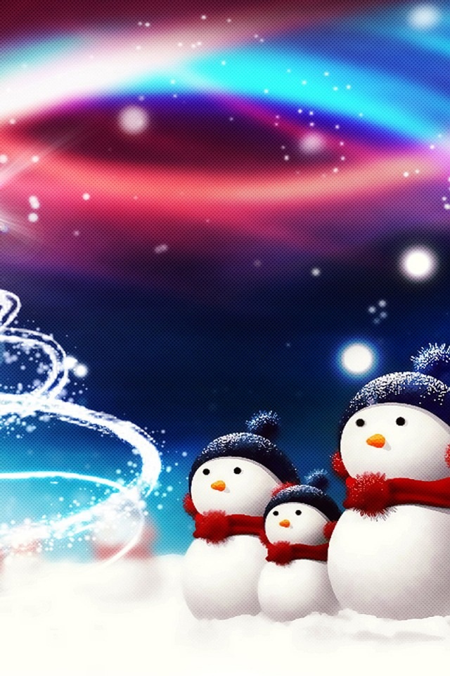  Saw I Learned I Share HD Christmas iPhone 4S Wallpapers
