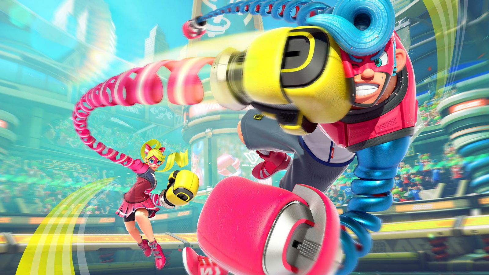 Arms is a fantasy fighter for Nintendo Switch   Polygon