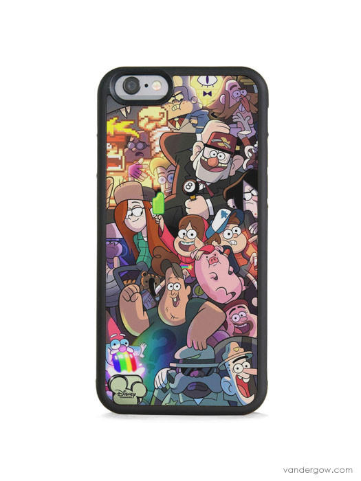 Gravity Falls Wallpaper iPhone Case From Vandergow