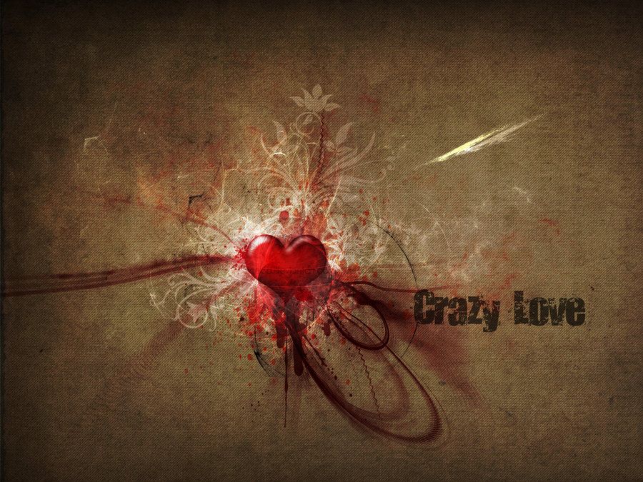 Crazy Love I Heart Valentine Image
