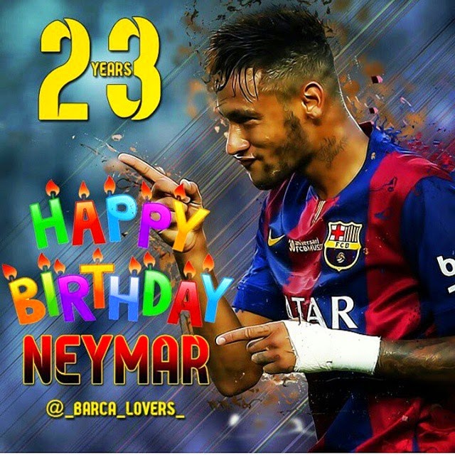 BirtHDay Neymar Jr Wish You All The Best And Keep Playing For Fcb