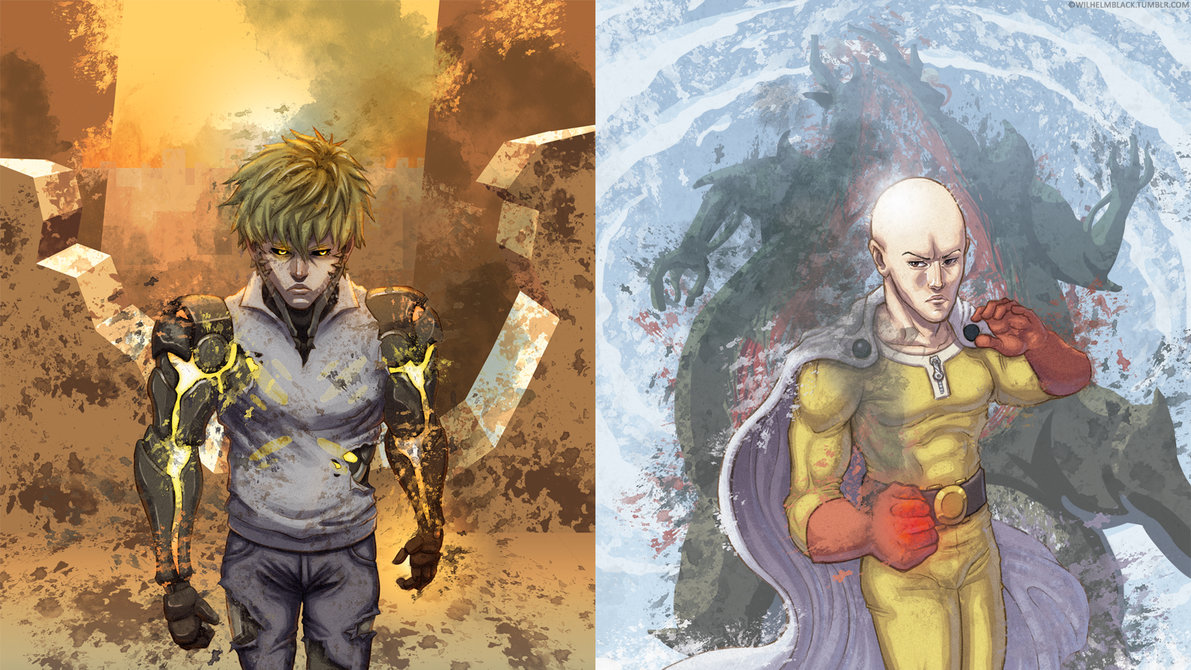 One Punch Man Wallpaper By Wilhelmblack