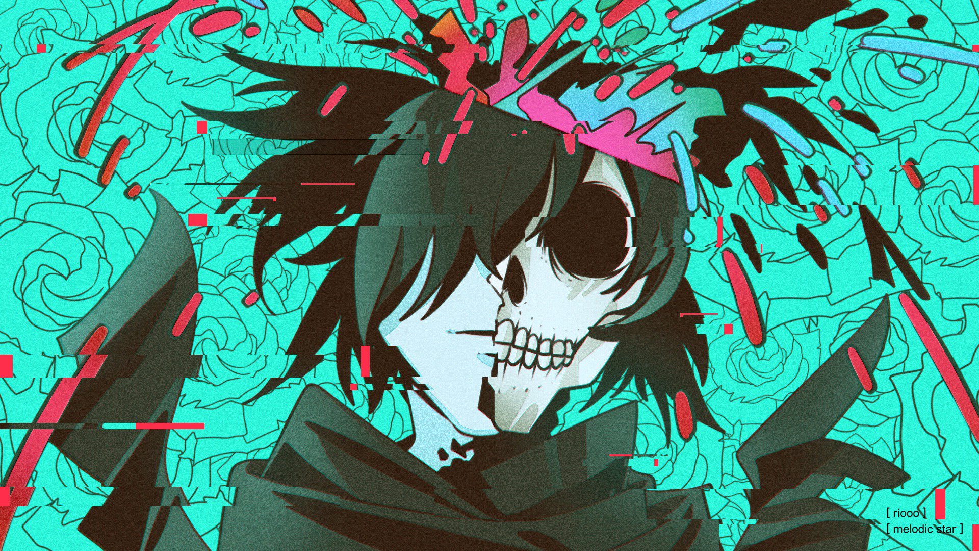 Wallpaper Of Dororo Anime Hyakkimaru Skull Art Background HD