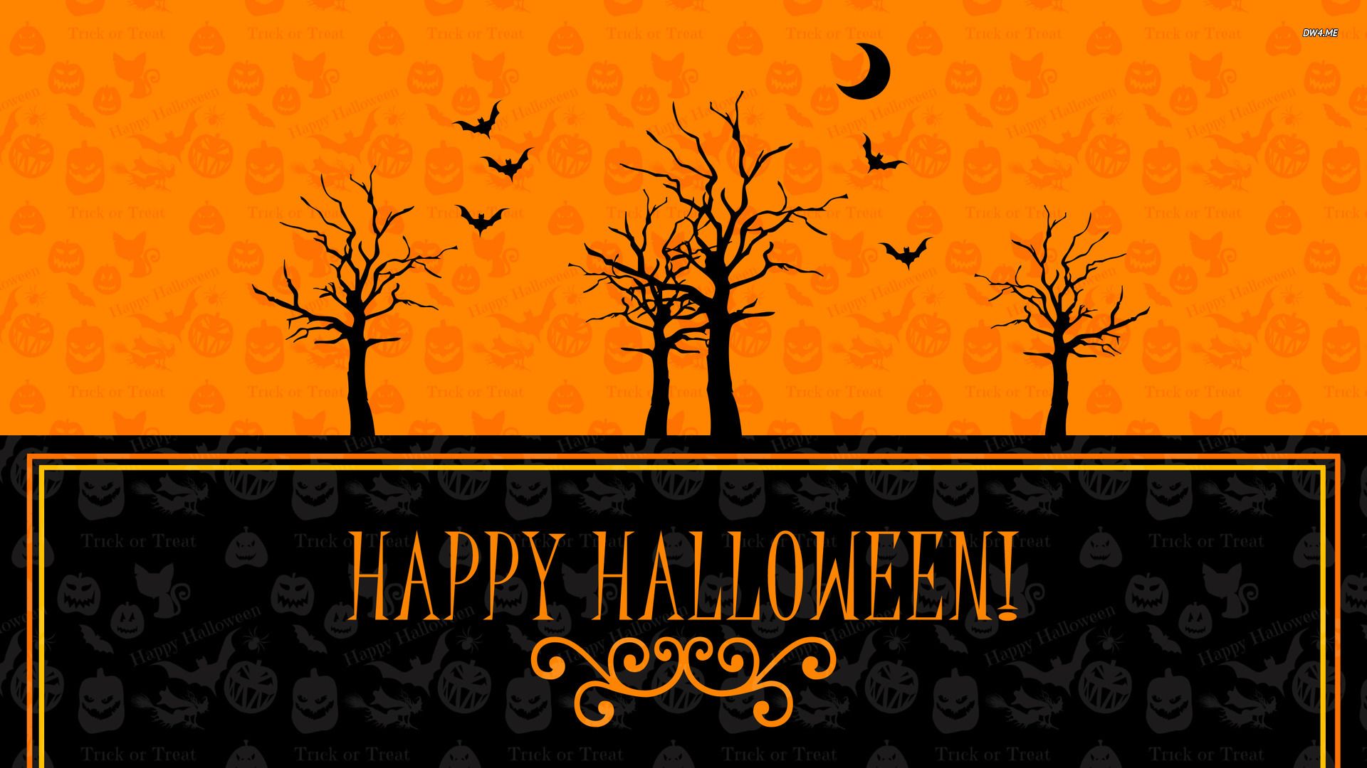 Happy Halloween Wallpaper Desktop Background Prints