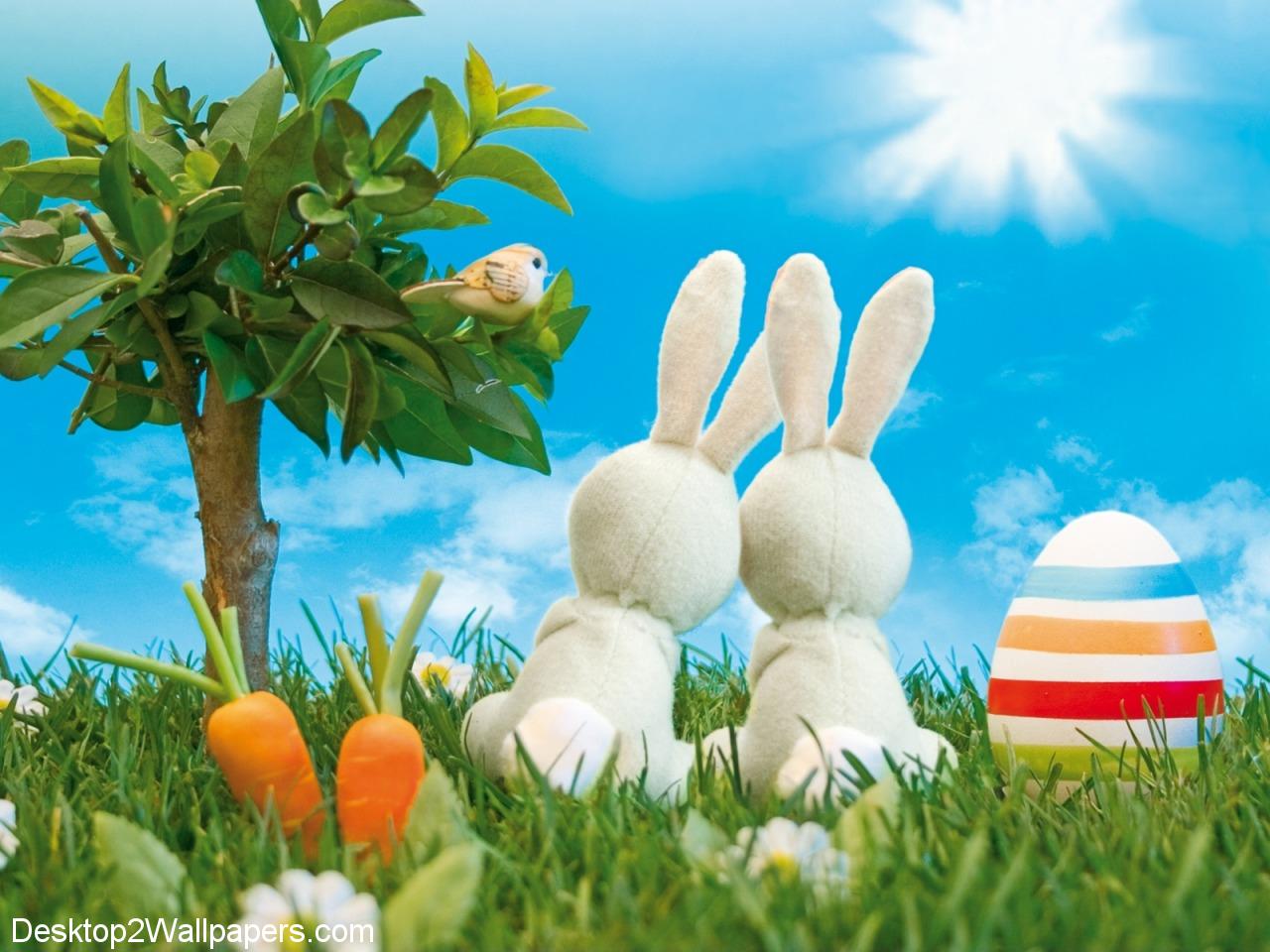 Happy And Cute Easter Wallpaper Desktop