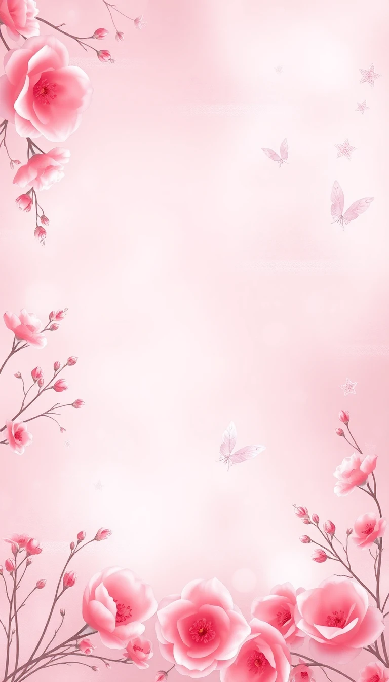 Pink Pretty Background