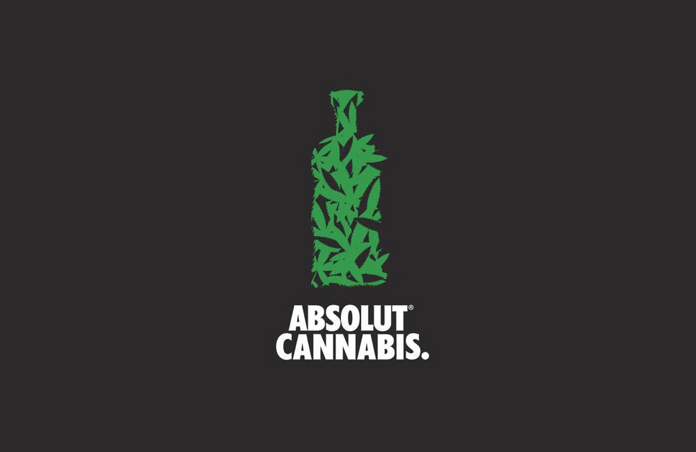 Green Marijuana Wallpaper Absolut