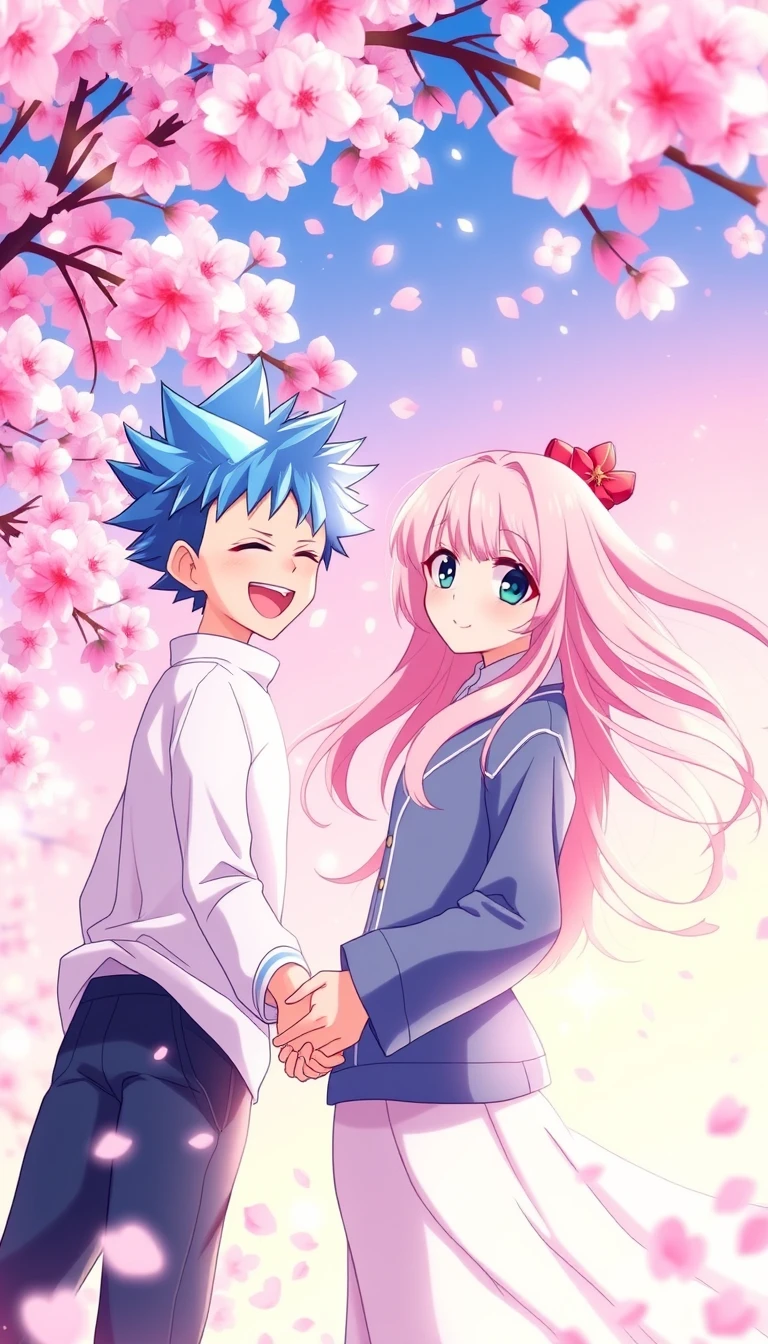 Anime Couple Mobile Wallpaper