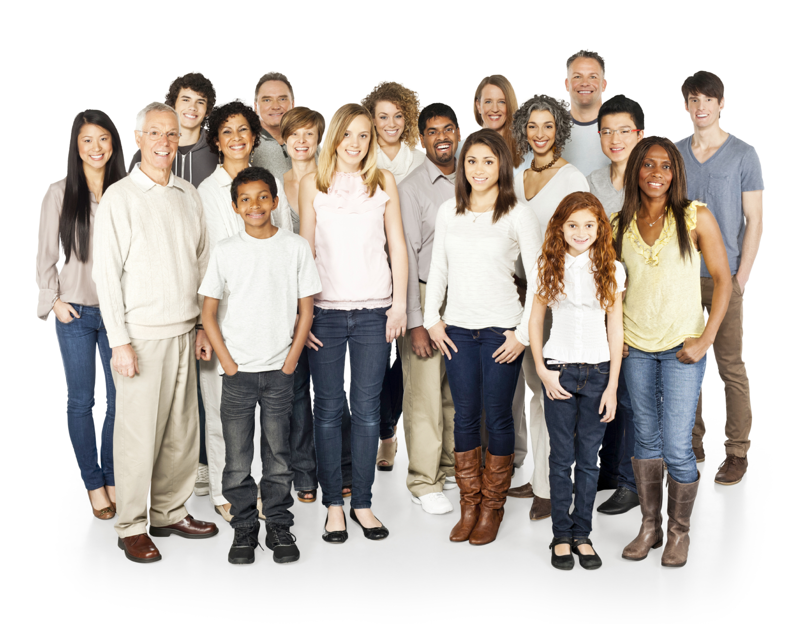 Diverse Group Of People Wallpaper