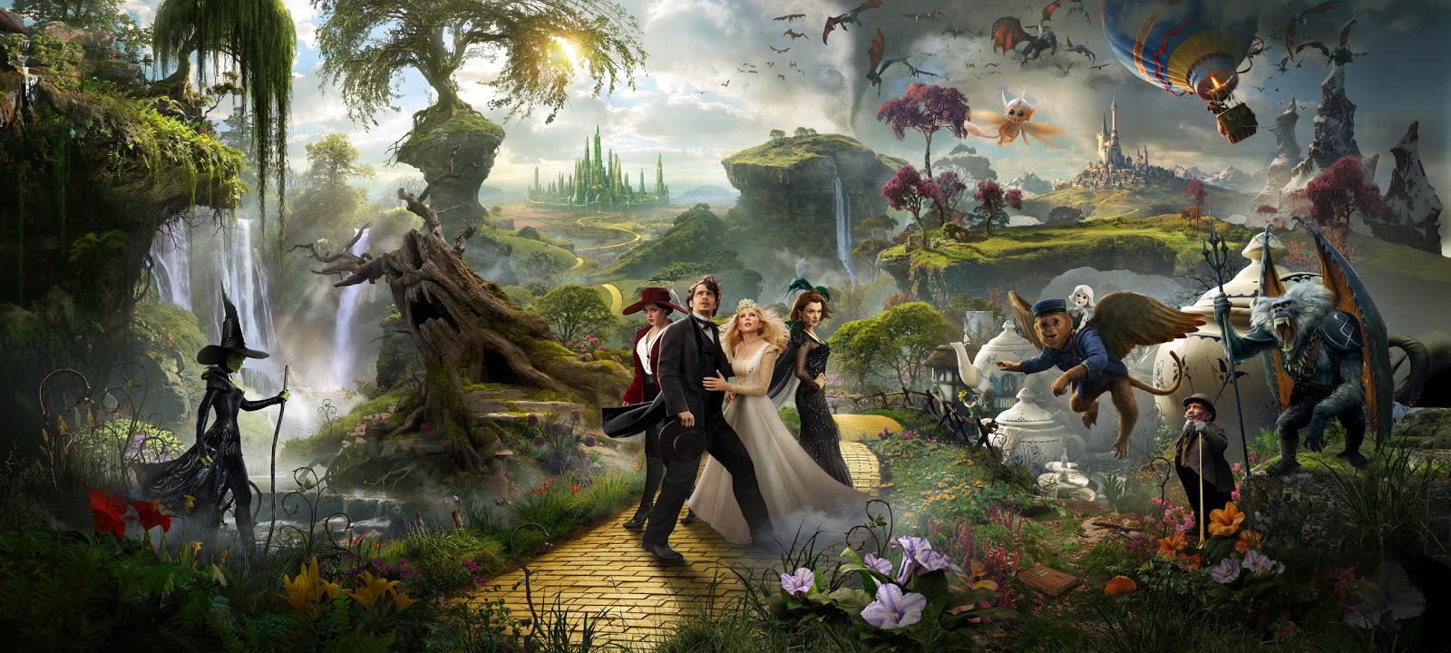 Fiction Oz The Great And Powerful Desktop Wallpaper From Wizard Of