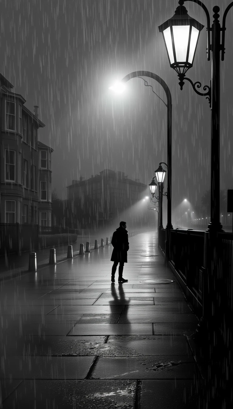 Sad Black And White Wallpaper