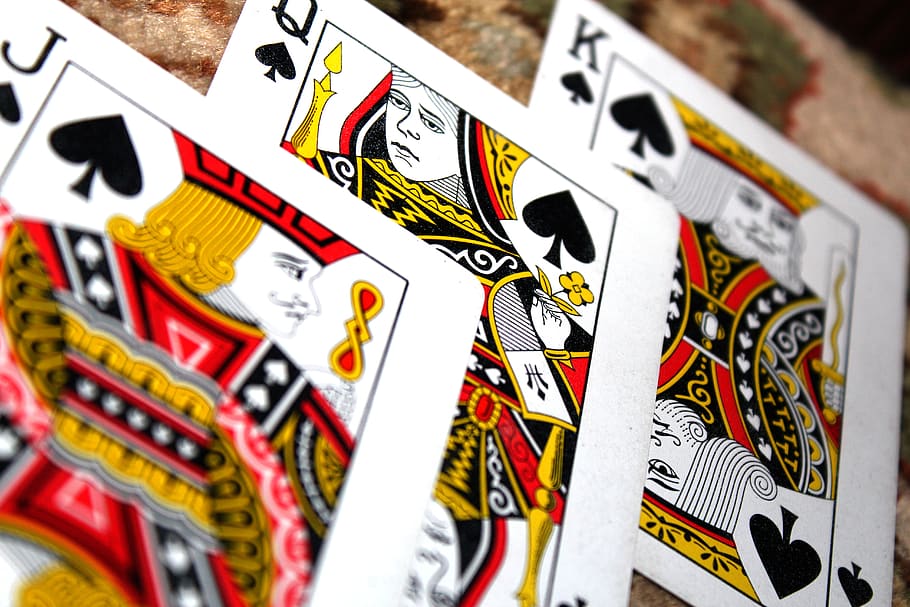 HD Wallpaper King Jack And Queen Of Spades Playing Cards Card