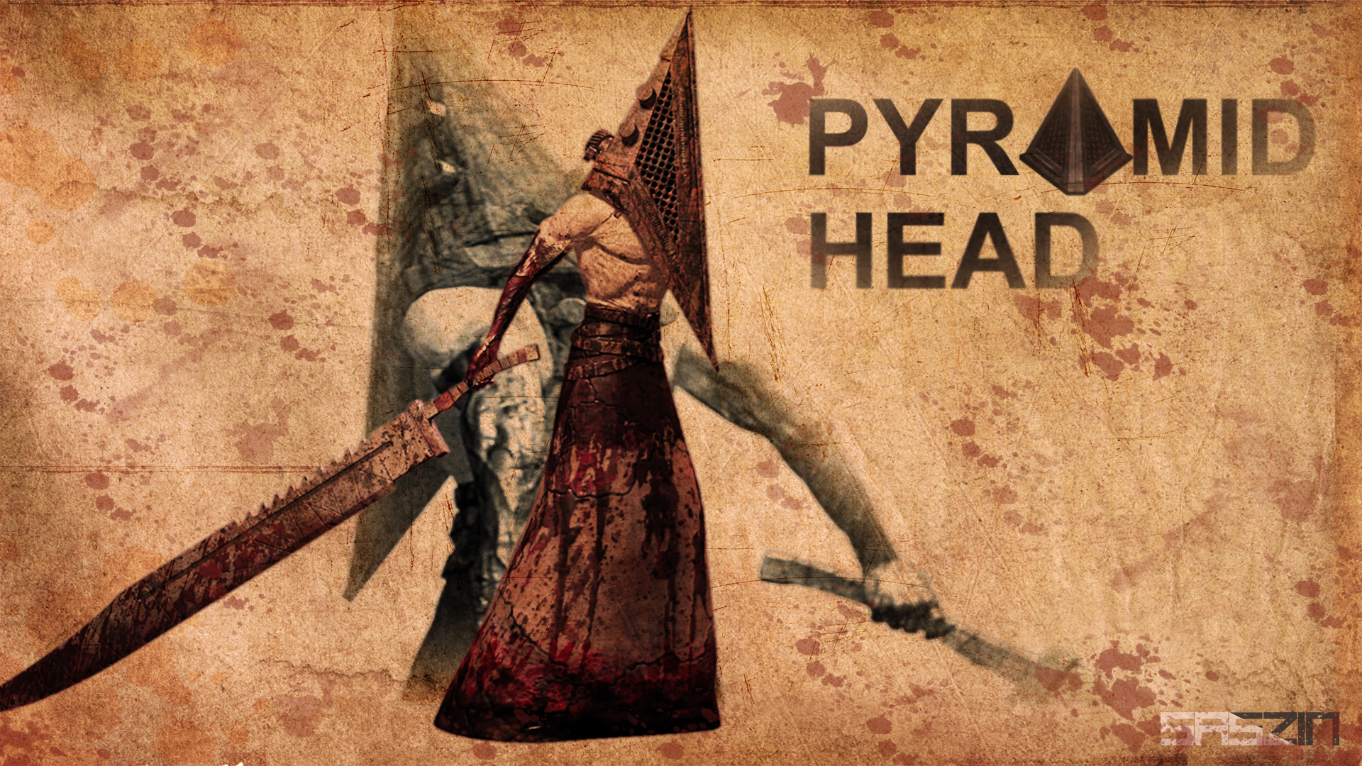 Pyramidhead Wallpaper By Saszin