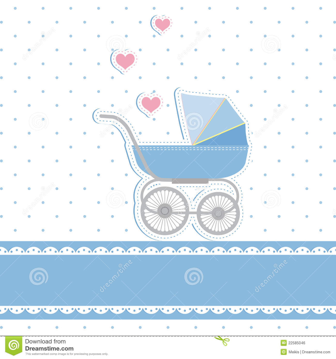 Baby Shower Background For Invitations New Boy