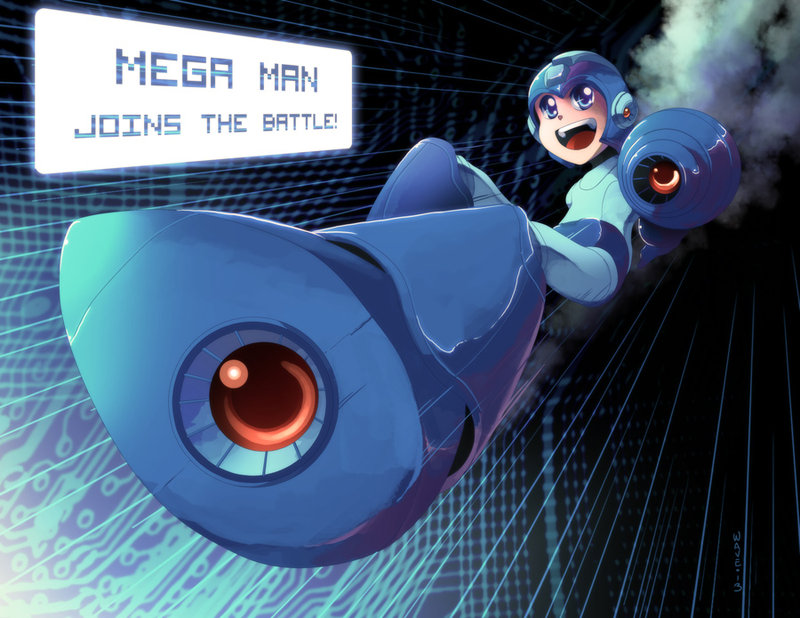 Smash Bros Megaman By Suzuran