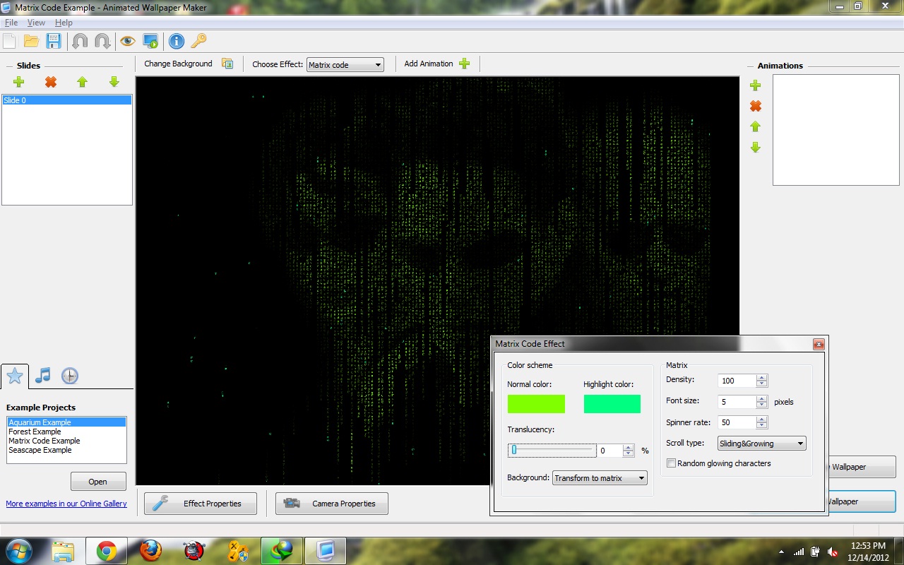 Free download Animated Wallpaper Maker v31 Full Serial Number [1280x800