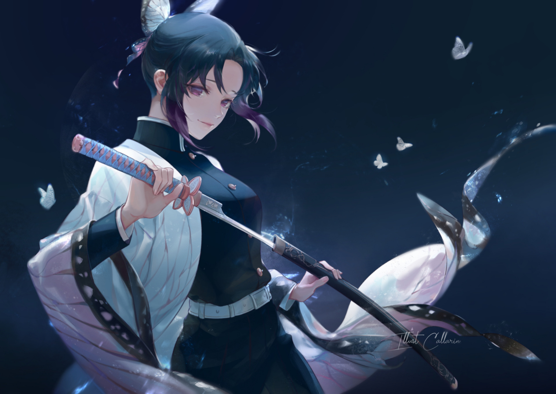 Shinobu Kochou HD Wallpaper