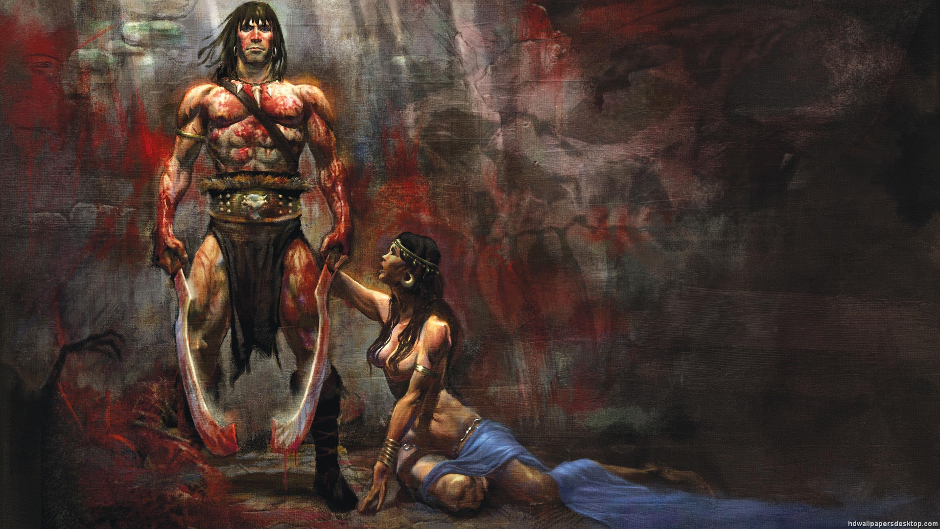 Conan the Barbarian Art 1920x1080. 