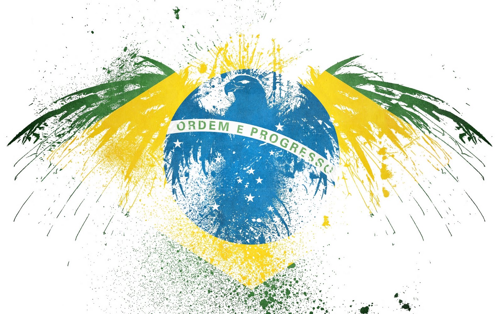 Brazil Wallpaper Flag Background HD