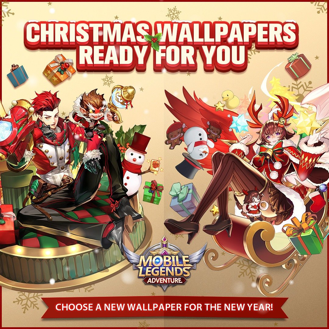 Mobile Legends Adventure   Lunox and Claudes Christmas skins 1080x1080